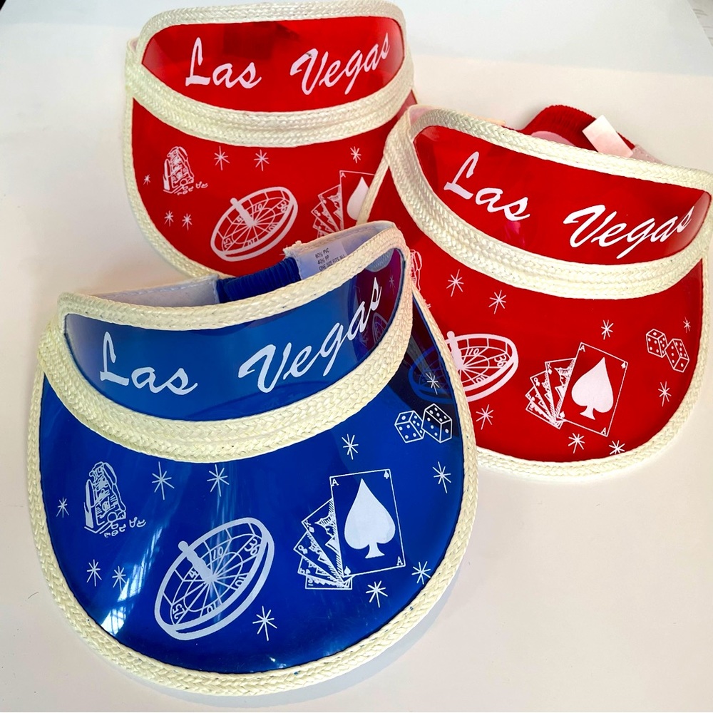 Vintage Las Vegas Visor Poker Dealer